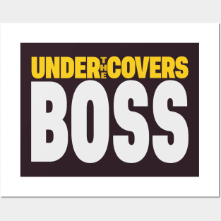 Under the Covers Boss Parody Typography Posters and Art